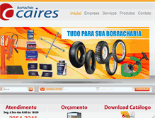 Tablet Screenshot of caires.com.br